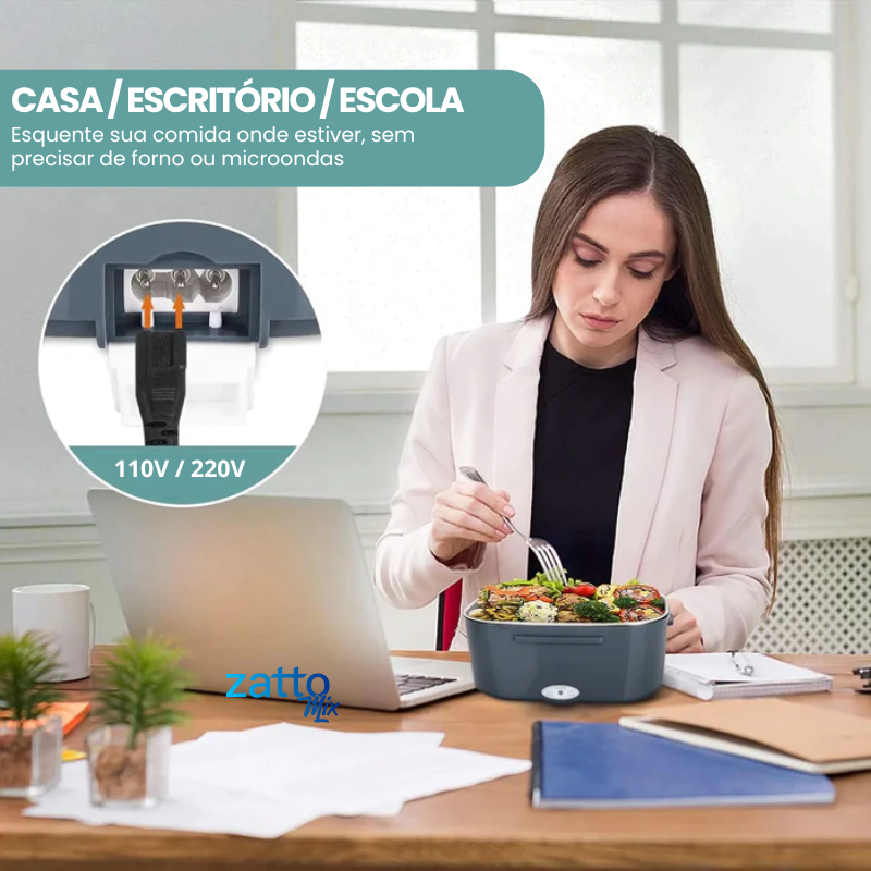 Marmita Elétrica LunchBox - Zatto