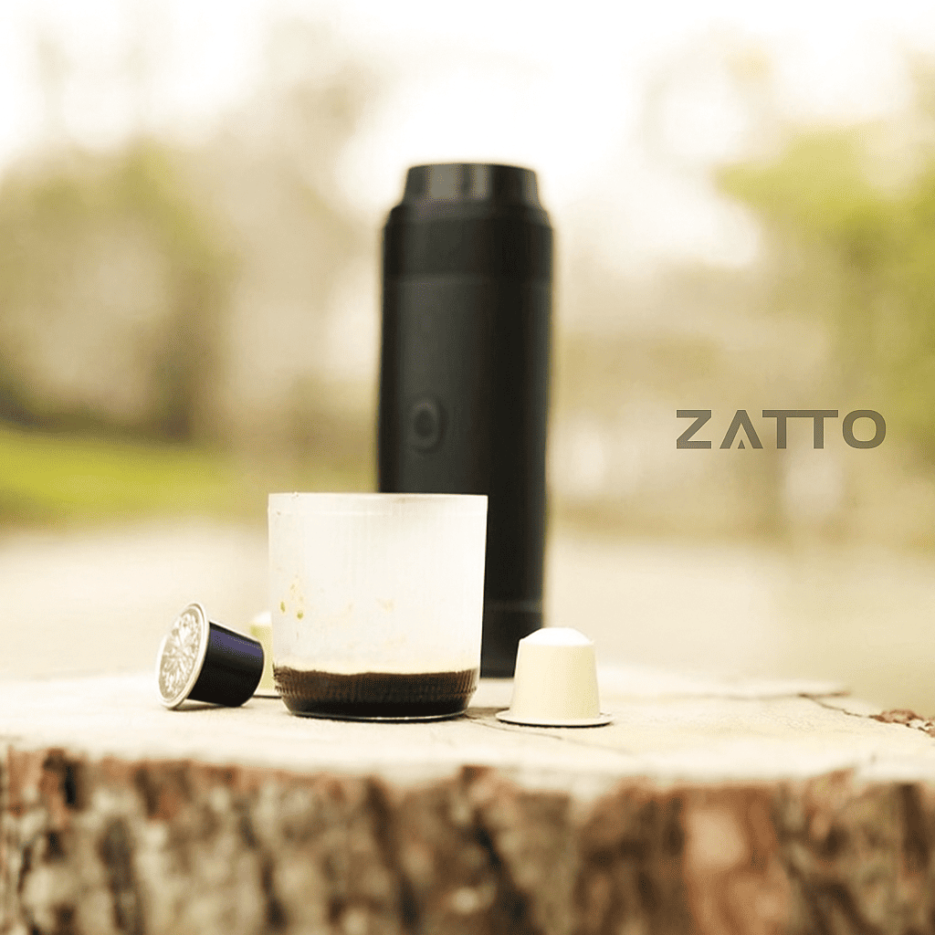 Cafeteira Eletrica Portatil 3 em 1 Quick Coffee Black - Zatto 12