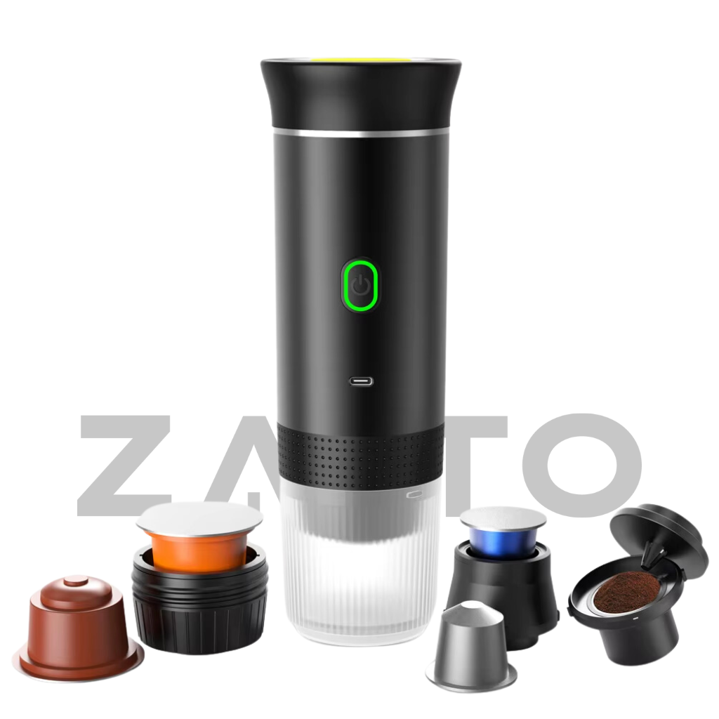 Cafeteira Eletrica Portatil 3 em 1 Quick Coffee Black - Zatto 9