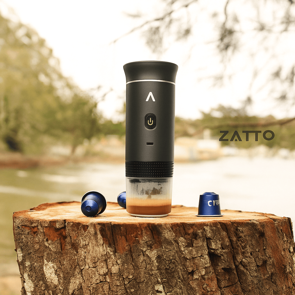 Cafeteira Eletrica Portatil 3 em 1 Quick Coffee Silver - Zatto 5