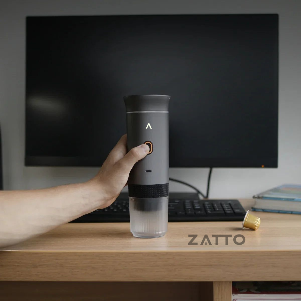 Cafeteira Eletrica Portatil 3 em 1 Quick Coffee Silver - Zatto 6