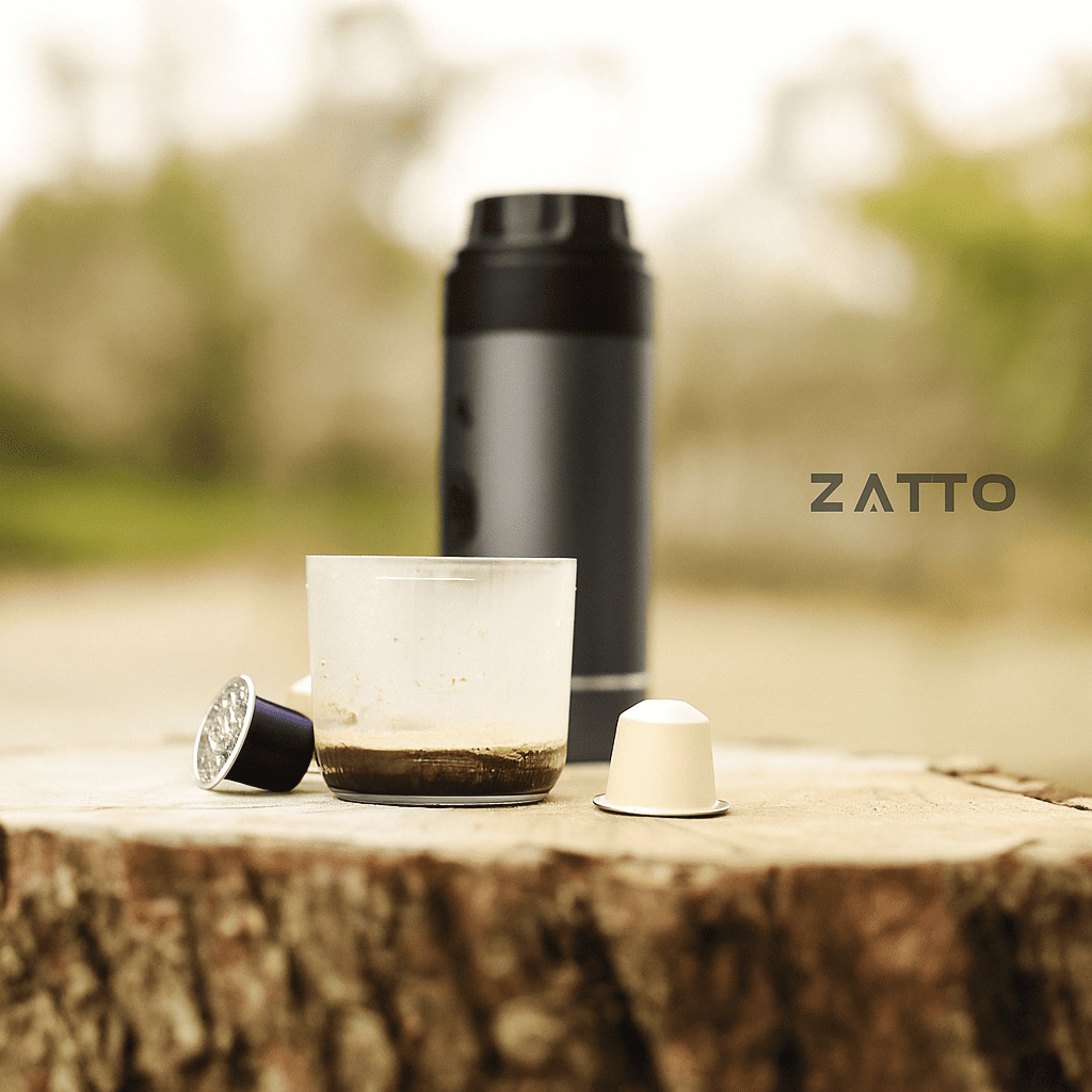 Cafeteira Eletrica Portatil 3 em 1 Quick Coffee Silver - Zatto 7