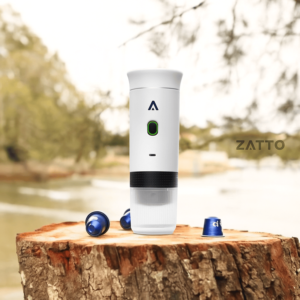 Cafeteira Eletrica Portatil 3 em 1 Quick Coffee White - Zatto 5