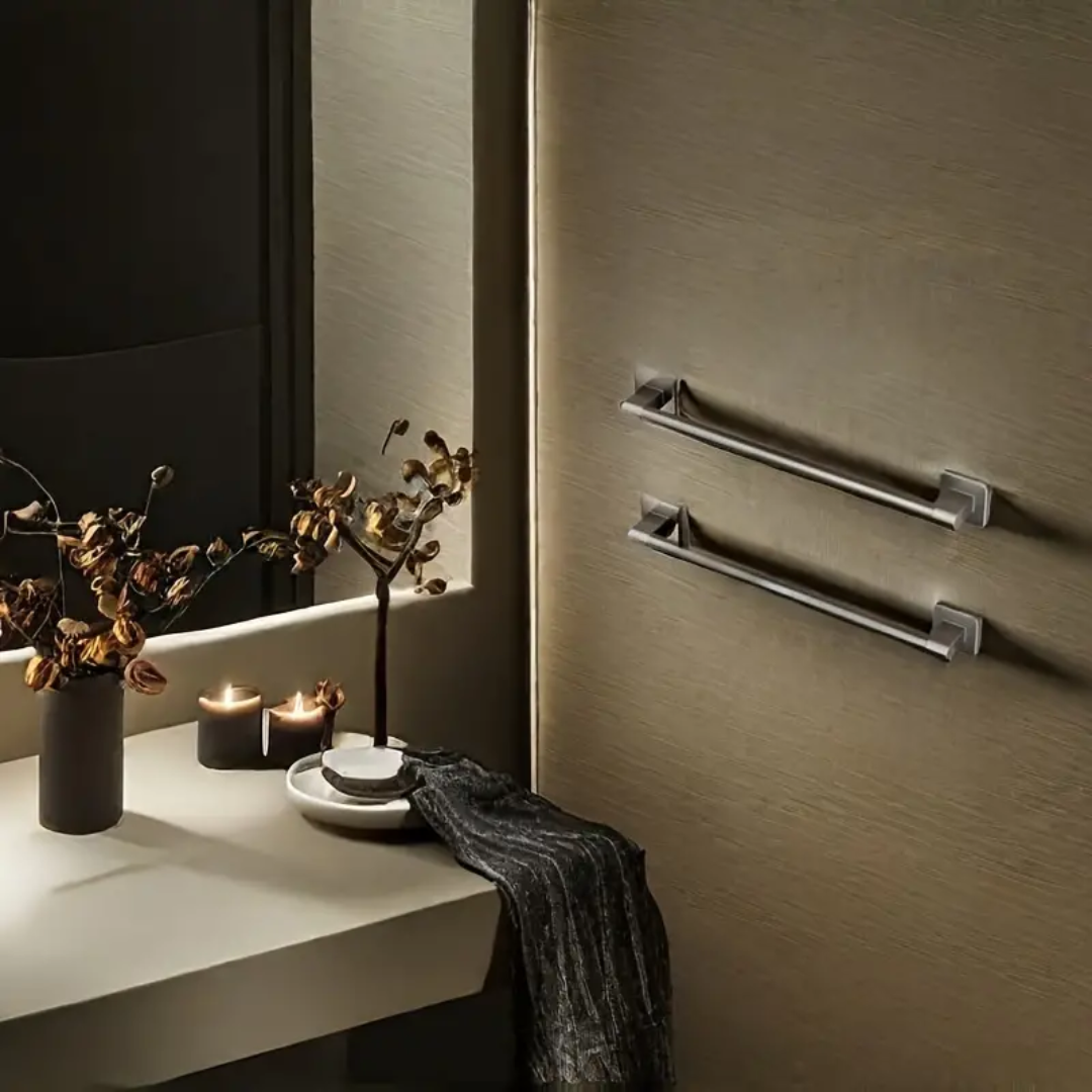 Porta-toalhas Auto-adesivo para Banheiro - Zatto