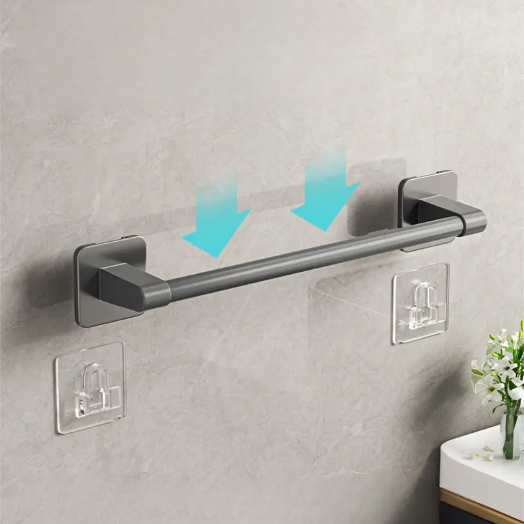 Porta-toalhas Auto-adesivo para Banheiro - Zatto