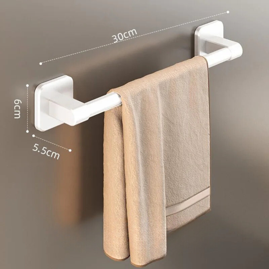 Porta-toalhas Auto-adesivo para Banheiro - Zatto