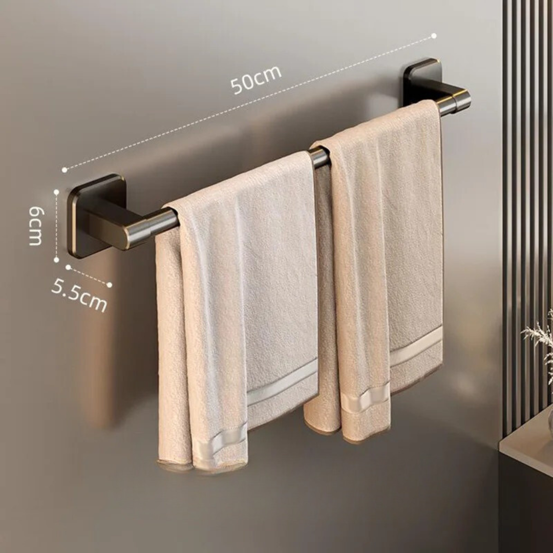 Porta-toalhas Auto-adesivo para Banheiro - Zatto