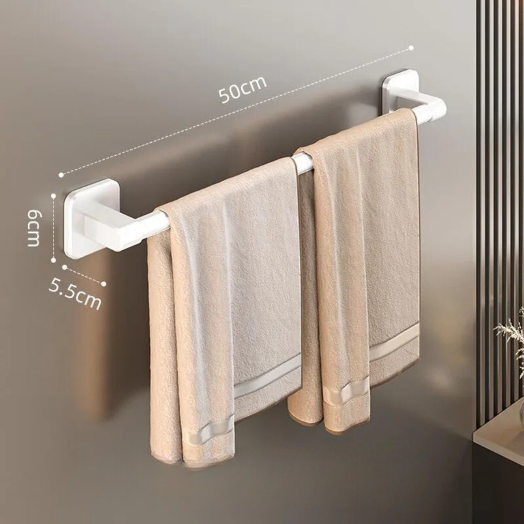 Porta-toalhas Auto-adesivo para Banheiro - Zatto