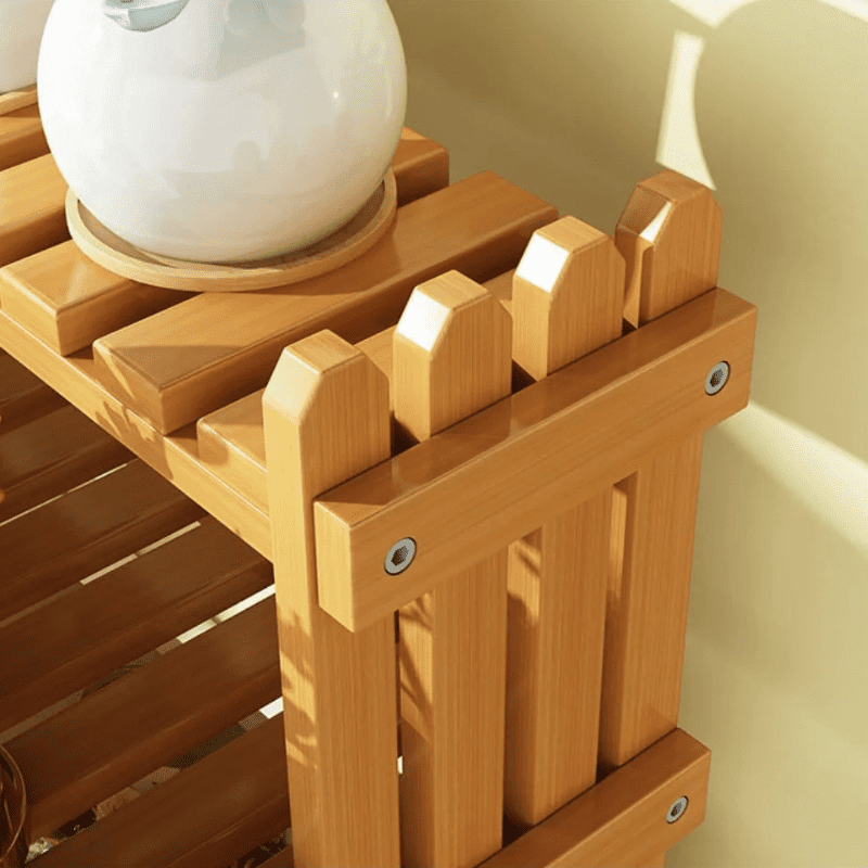 Prateleira de Madeira Suporte Para Plantas Multifuncional - Zatto