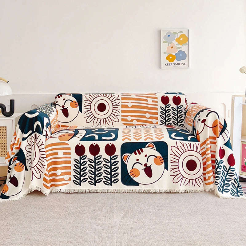 Manta Protetora de Sofá Multifuncional Antideslizante e Antimanchas - Zatto