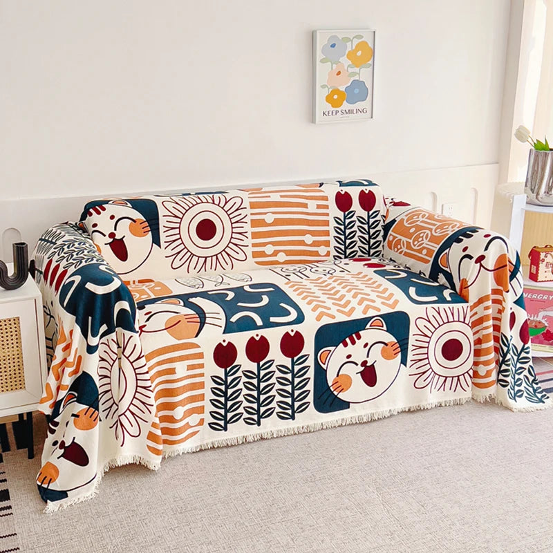 Manta Protetora de Sofá Multifuncional Antideslizante e Antimanchas - Zatto