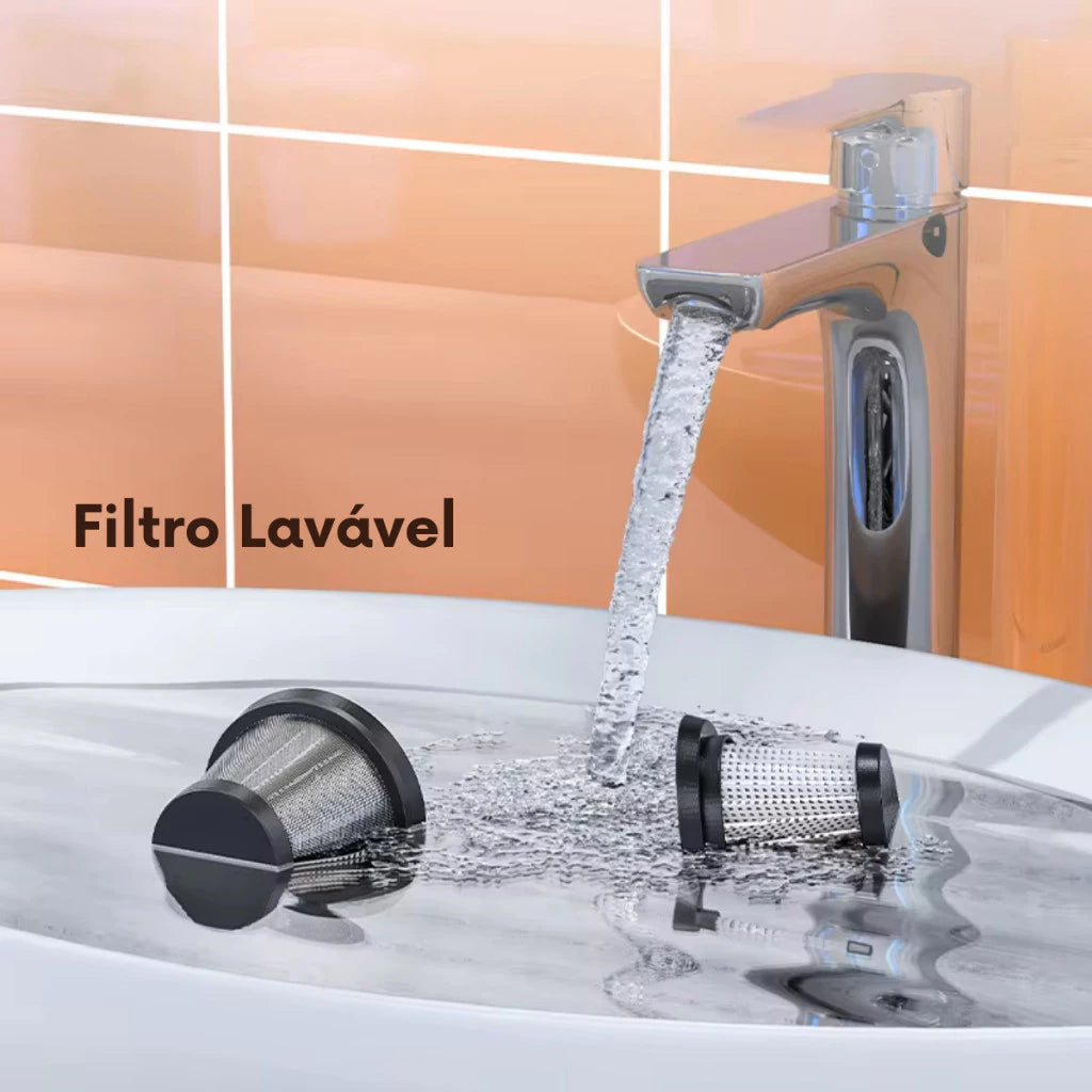 Aspirador e Soprador Portátil Recarregável 7 em 1 - Zatto