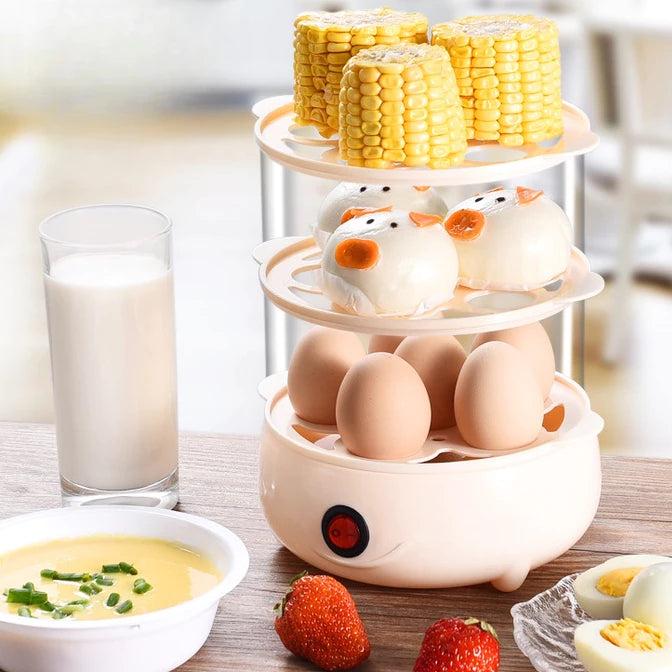 Cozedor de Ovos Elétrico Multifuncional - ZATTO