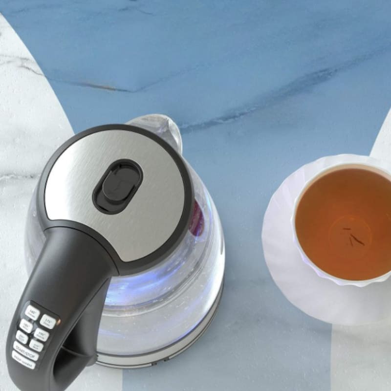 Chaleira Elétrica 2L em Vidro e Inox 110v/220v - Zatto