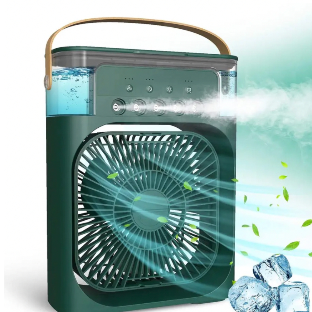 Climatizador e Umidificador Portátil com LED e Reservatório de Água - Zatto