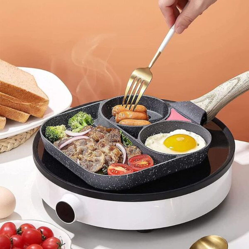 Frigideira Multifuncional Antiaderente de Pedra Maifan - Zatto