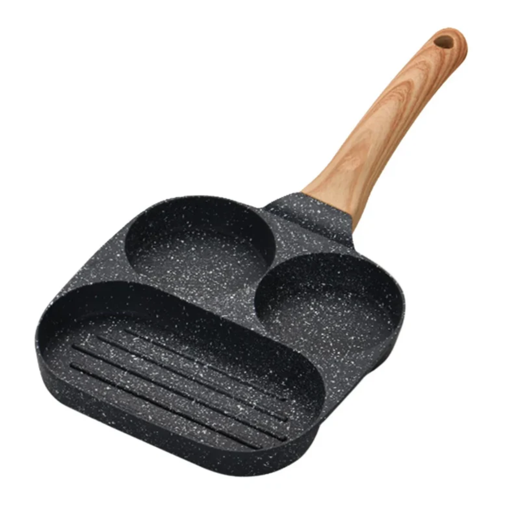 Frigideira Multifuncional Antiaderente de Pedra Maifan - Zatto