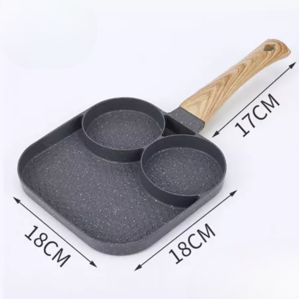 Frigideira Multifuncional Antiaderente de Pedra Maifan - Zatto