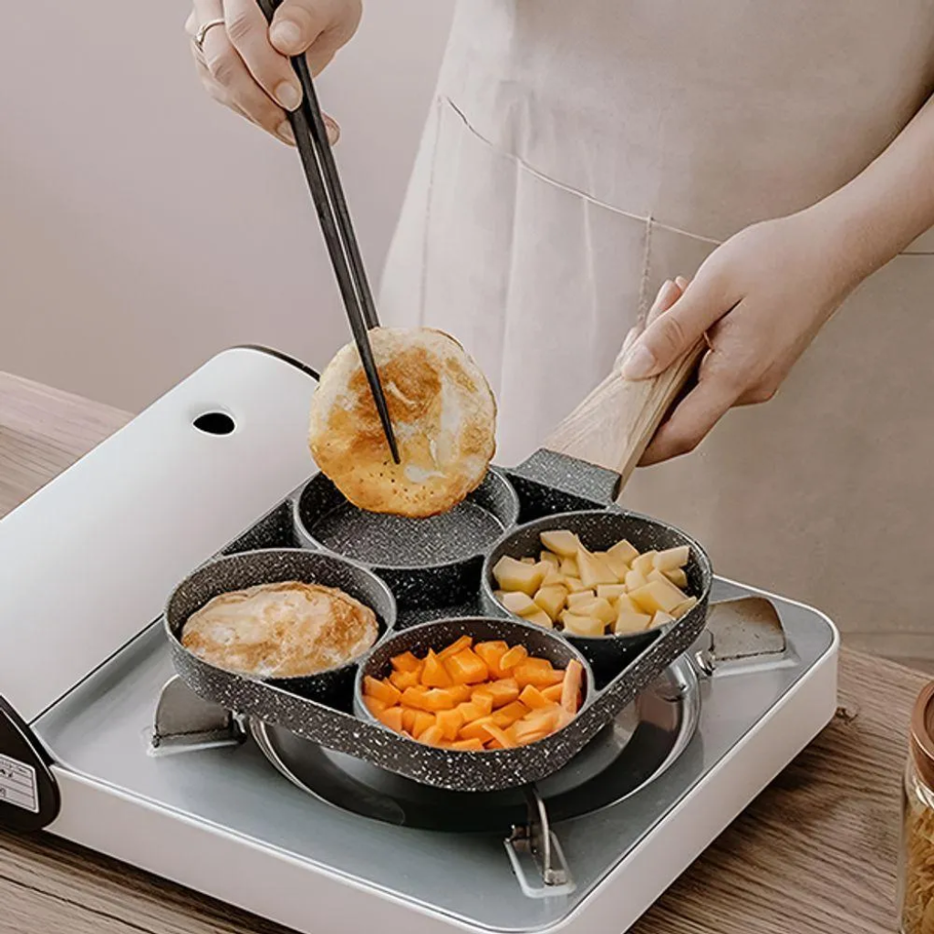 Frigideira Multifuncional Antiaderente de Pedra Maifan - Zatto