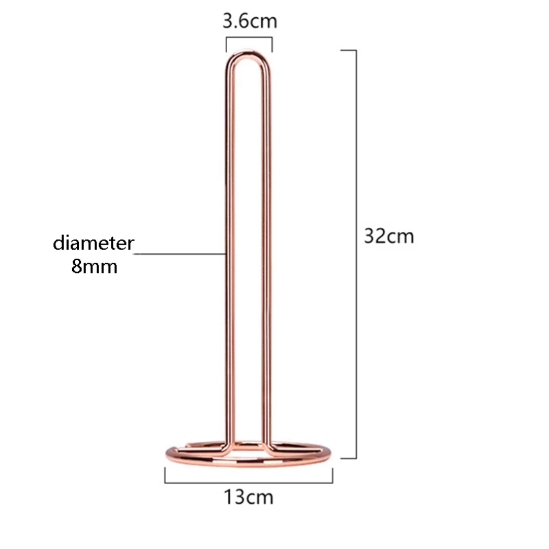 Suporte Premium para Rolo de Papel Toalha - Zatto