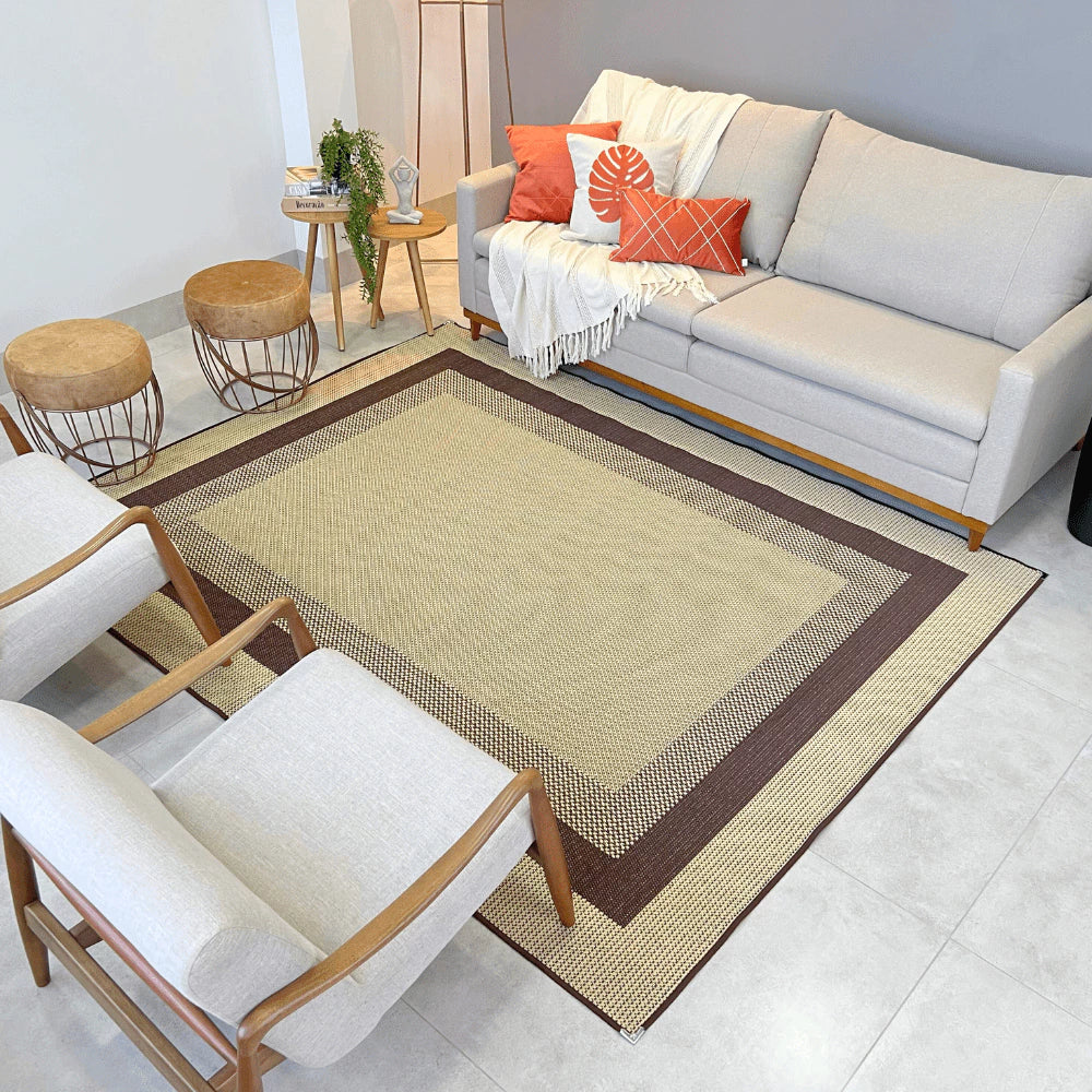 Tapete Sisal 2,00 x 2,50m para Sala Cozinha Escritório - Zatto