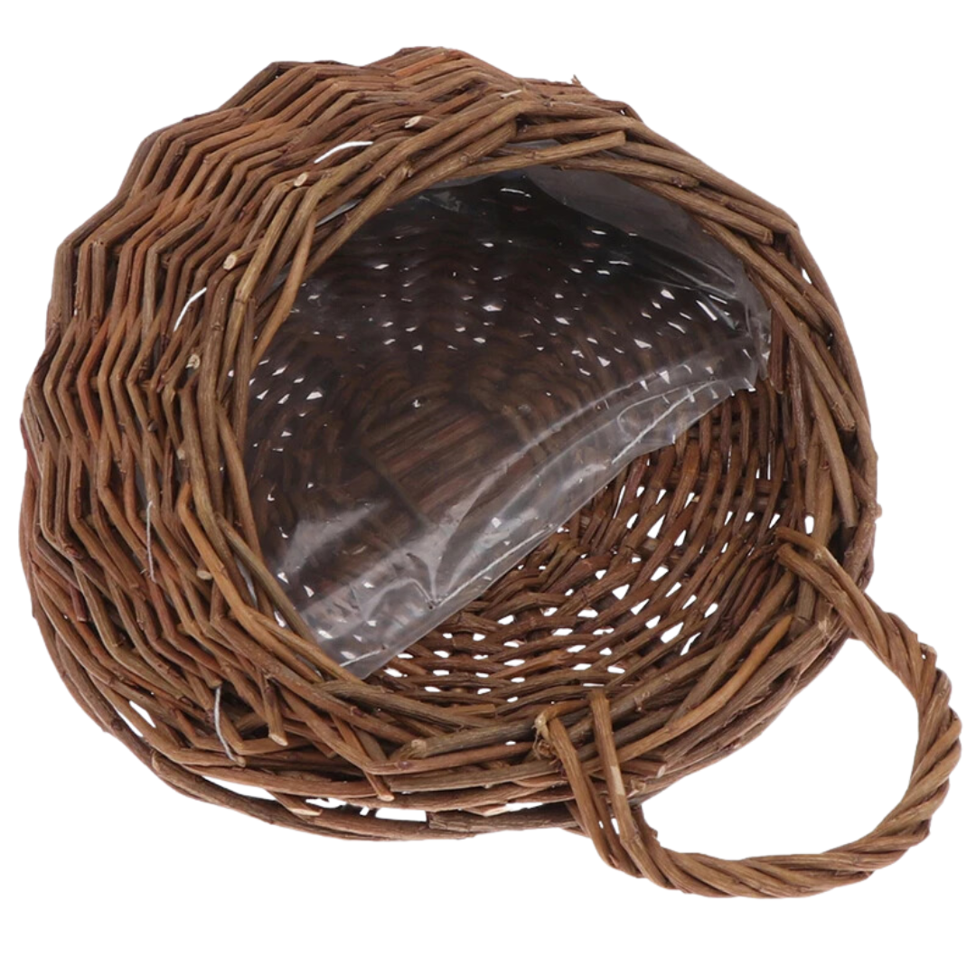 Vaso para Plantas Suspenso em Rattan - Zatto