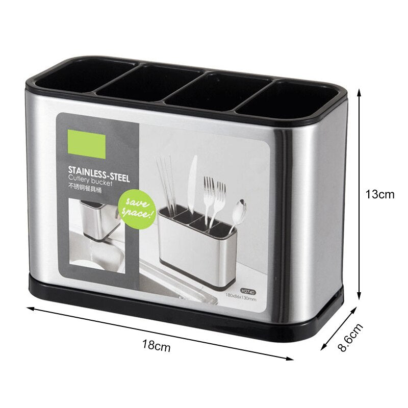 Porta Talher Inox de Pia - Zatto