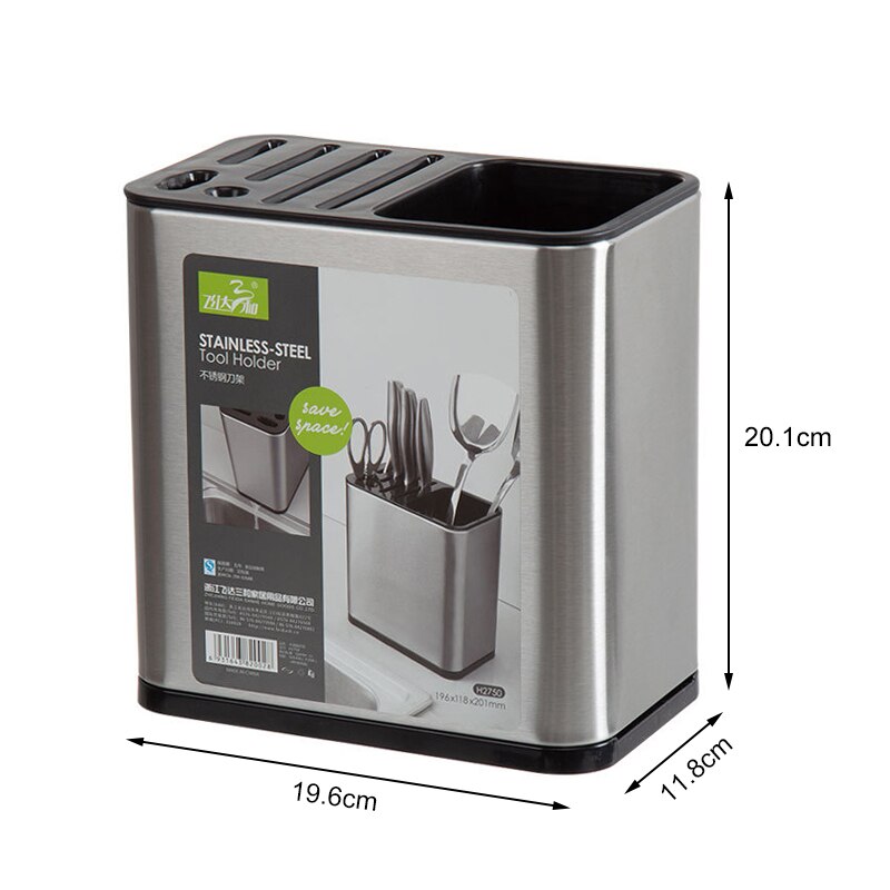 Porta Talher Inox de Pia - Zatto