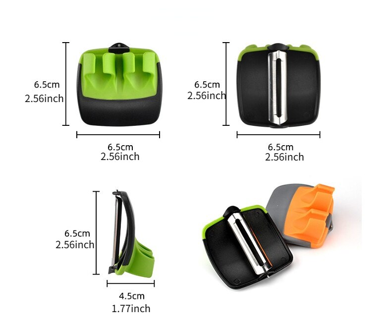 Descascador Prático de Legumes e Frutas - Zatto