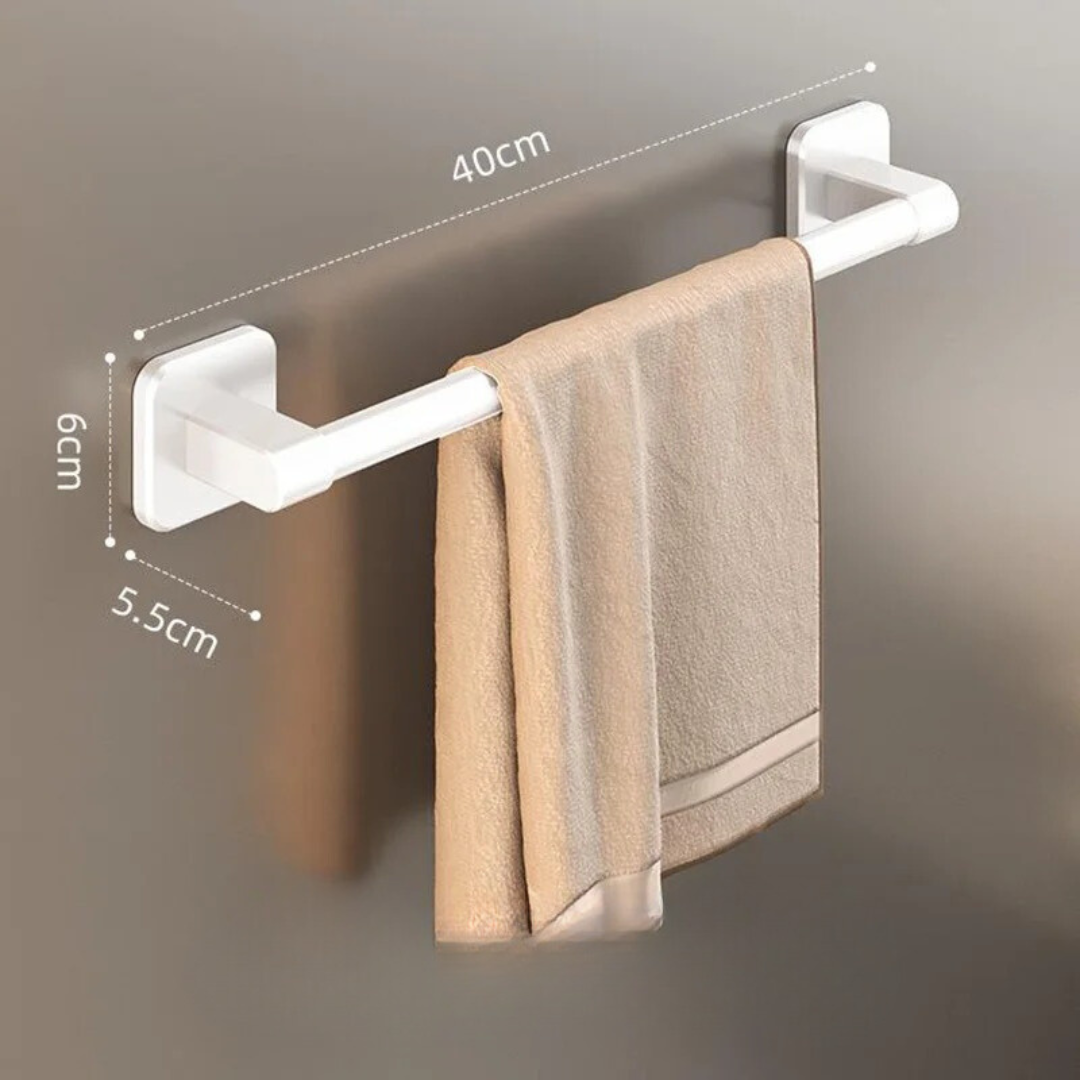 Porta-toalhas Auto-adesivo para Banheiro - Zatto