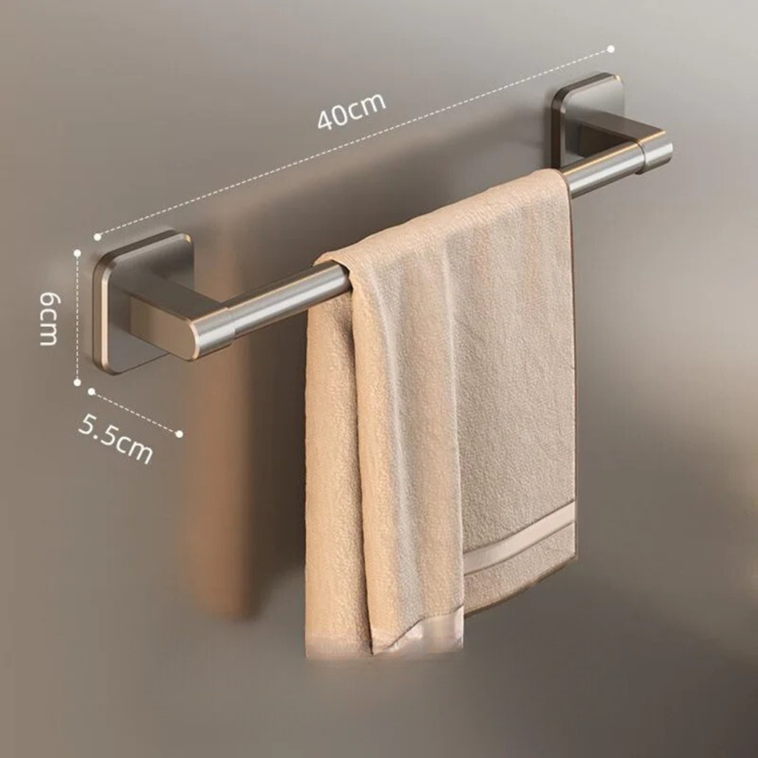 Porta-toalhas Auto-adesivo para Banheiro - Zatto