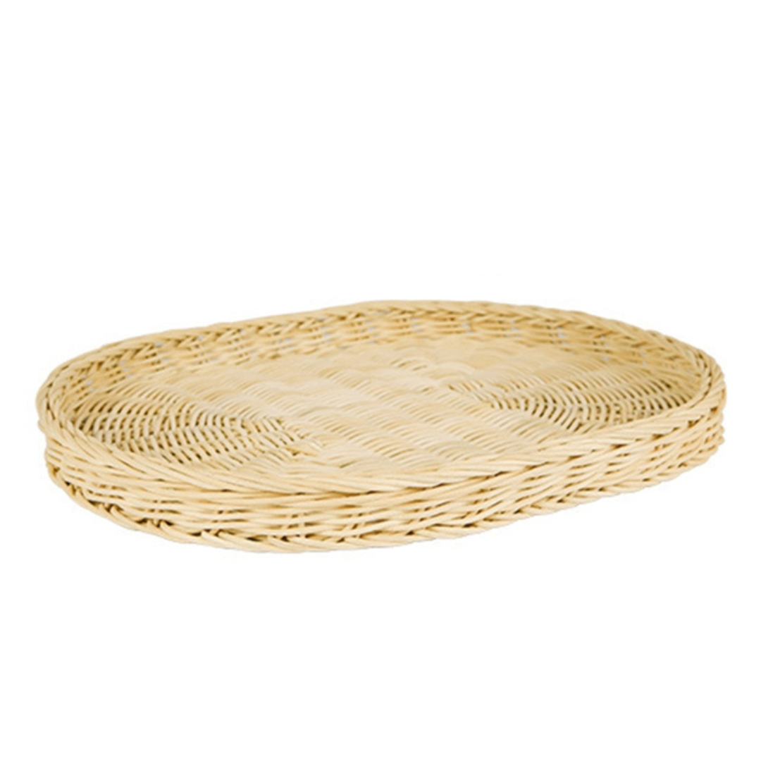 Cesta de Pão em Vime Feita à Mão com Tampa Protetora - Zatto