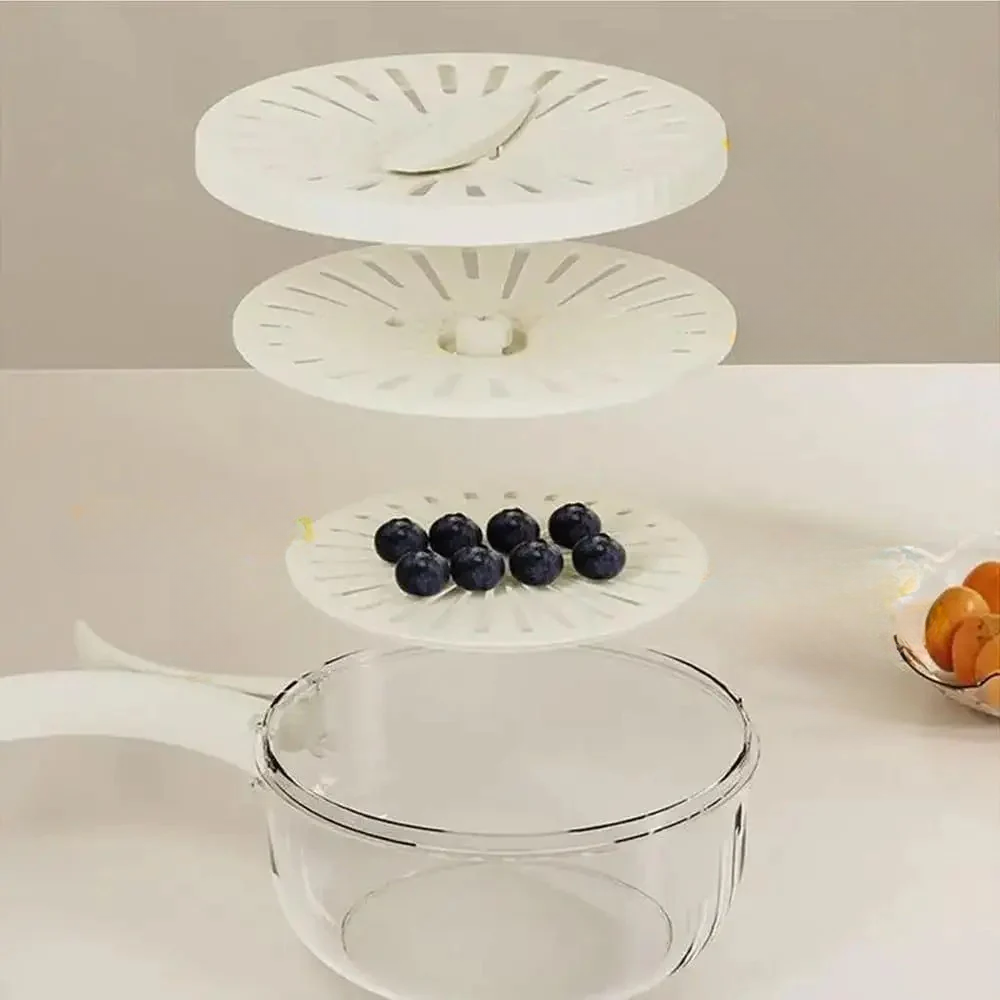 Cesto Organizador Multifuncional para Frutas e Vegetais - Zatto