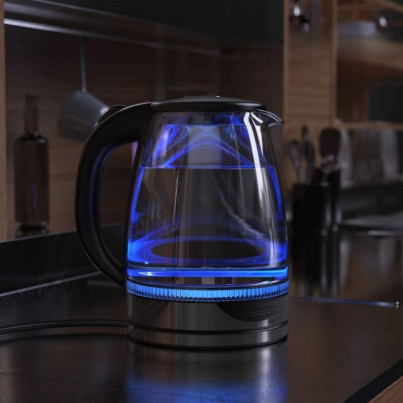 Chaleira Elétrica 2L em Vidro e Inox 110v/220v - Zatto