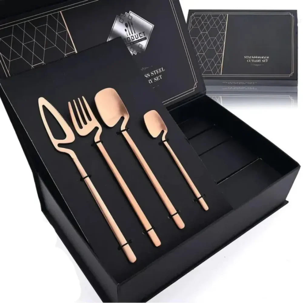 Conjunto de Talheres Luxury 32 Peças - Zatto