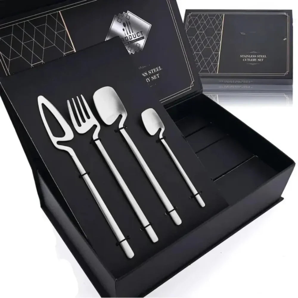 Conjunto de Talheres Luxury 32 Peças - Zatto