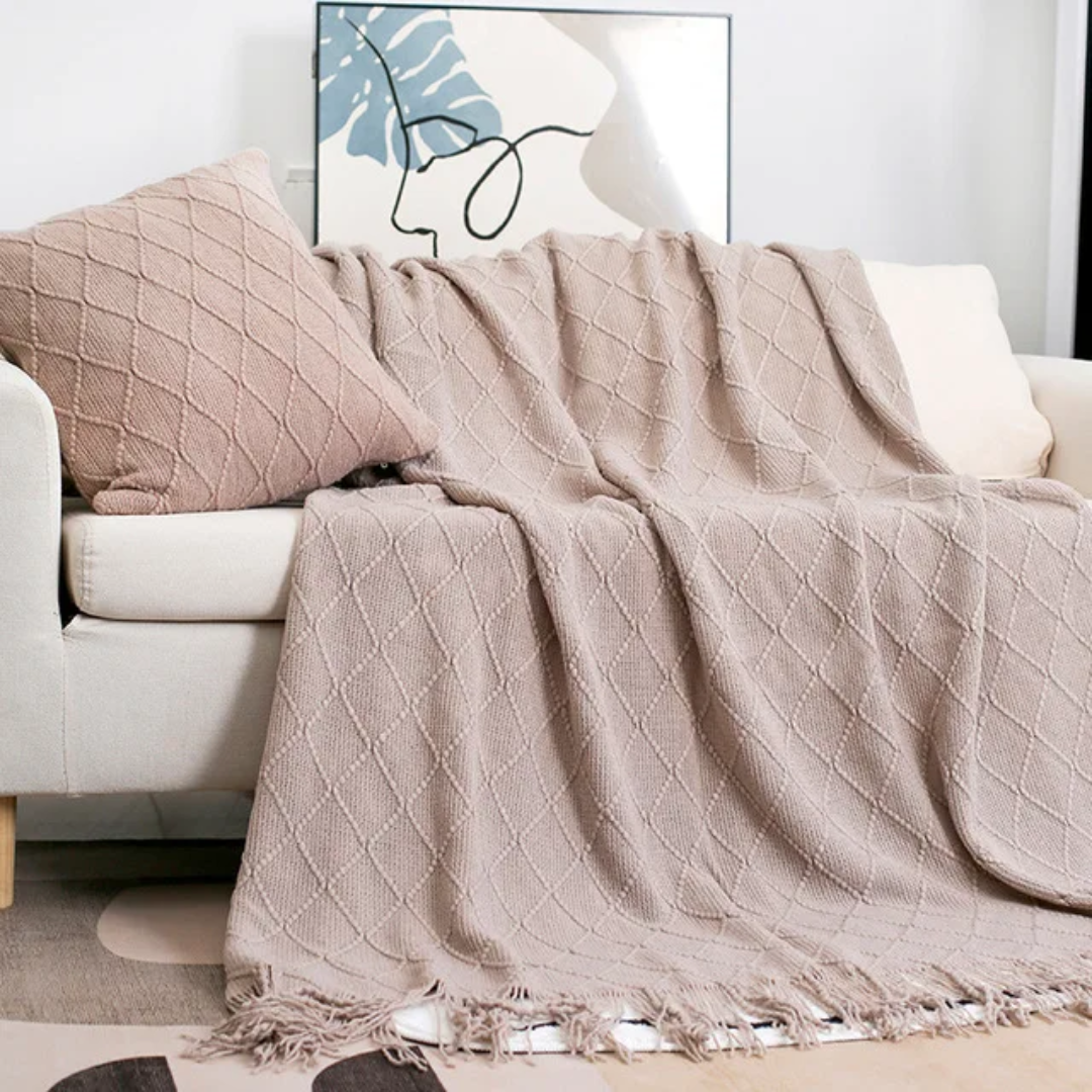 Manta Nórdica Premium para Sofá ou Cama - Zatto