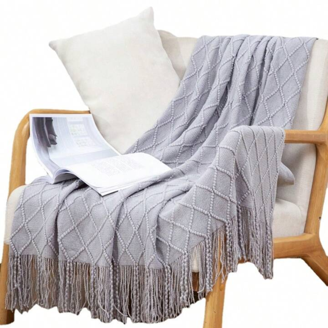 Manta Nórdica Premium para Sofá ou Cama - Zatto