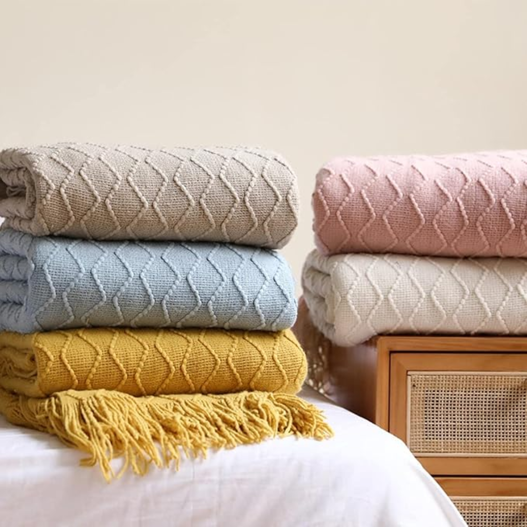 Manta Nórdica Premium para Sofá ou Cama - Zatto