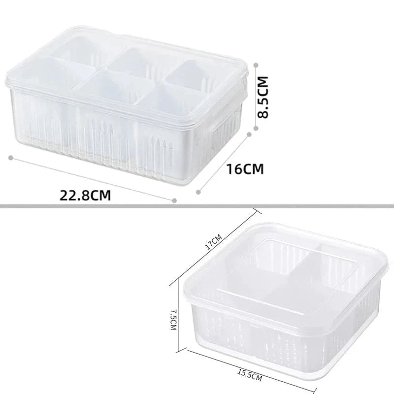 Organizador de Geladeira com Divisórias - Zatto