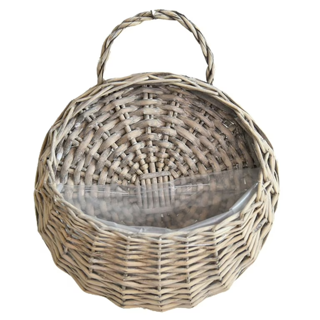 Vaso para Plantas Suspenso em Rattan - Zatto