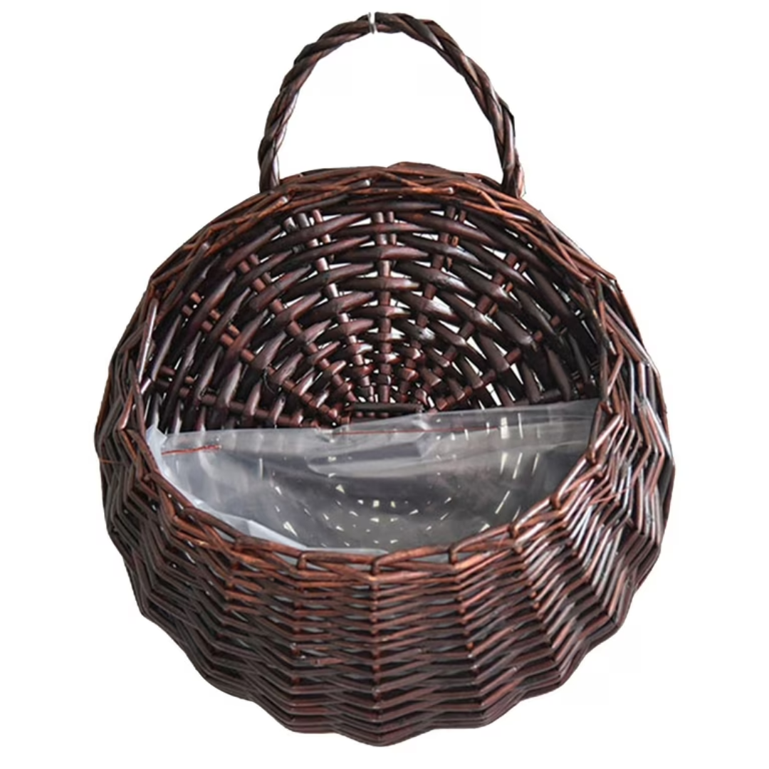 Vaso para Plantas Suspenso em Rattan - Zatto