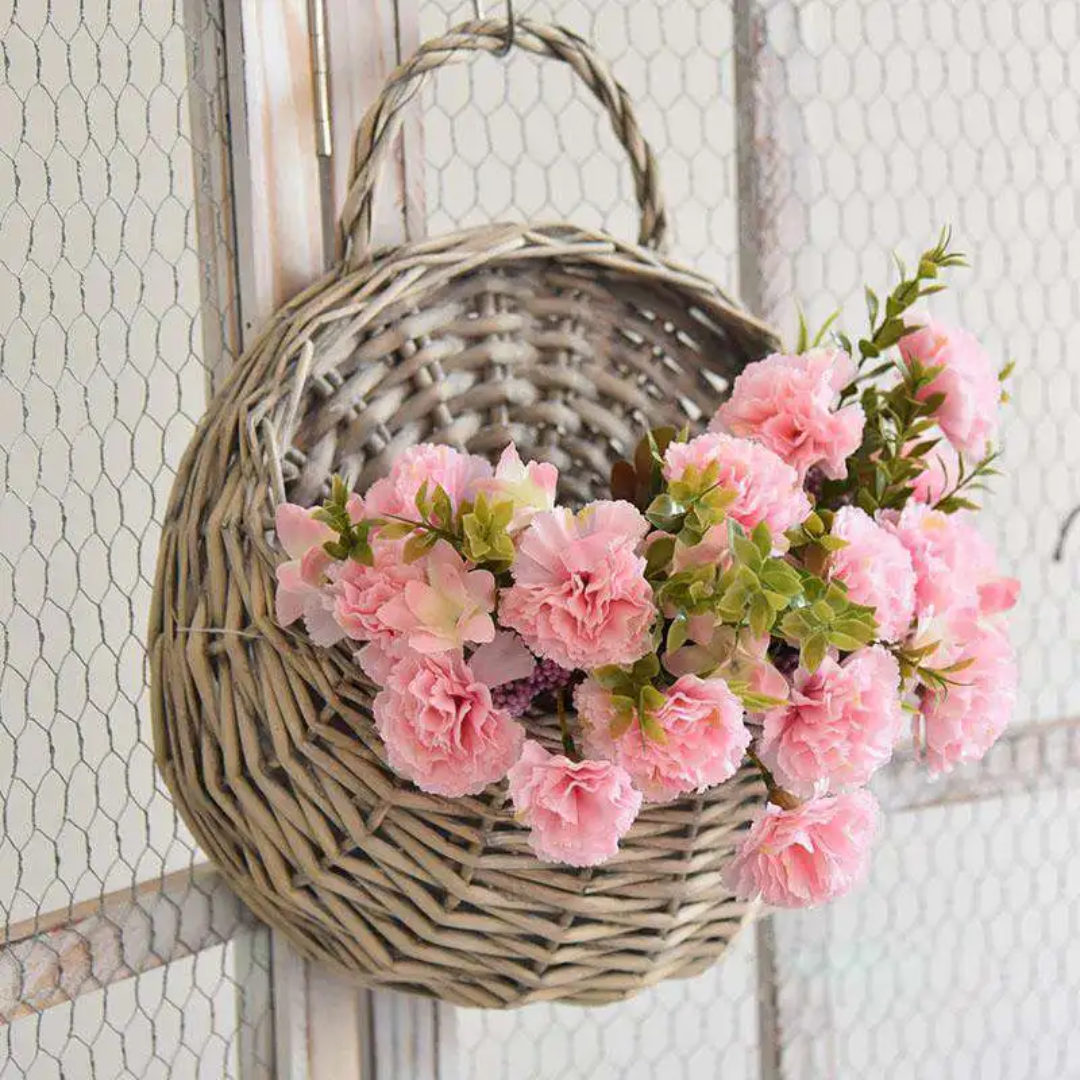 Vaso para Plantas Suspenso em Rattan - Zatto