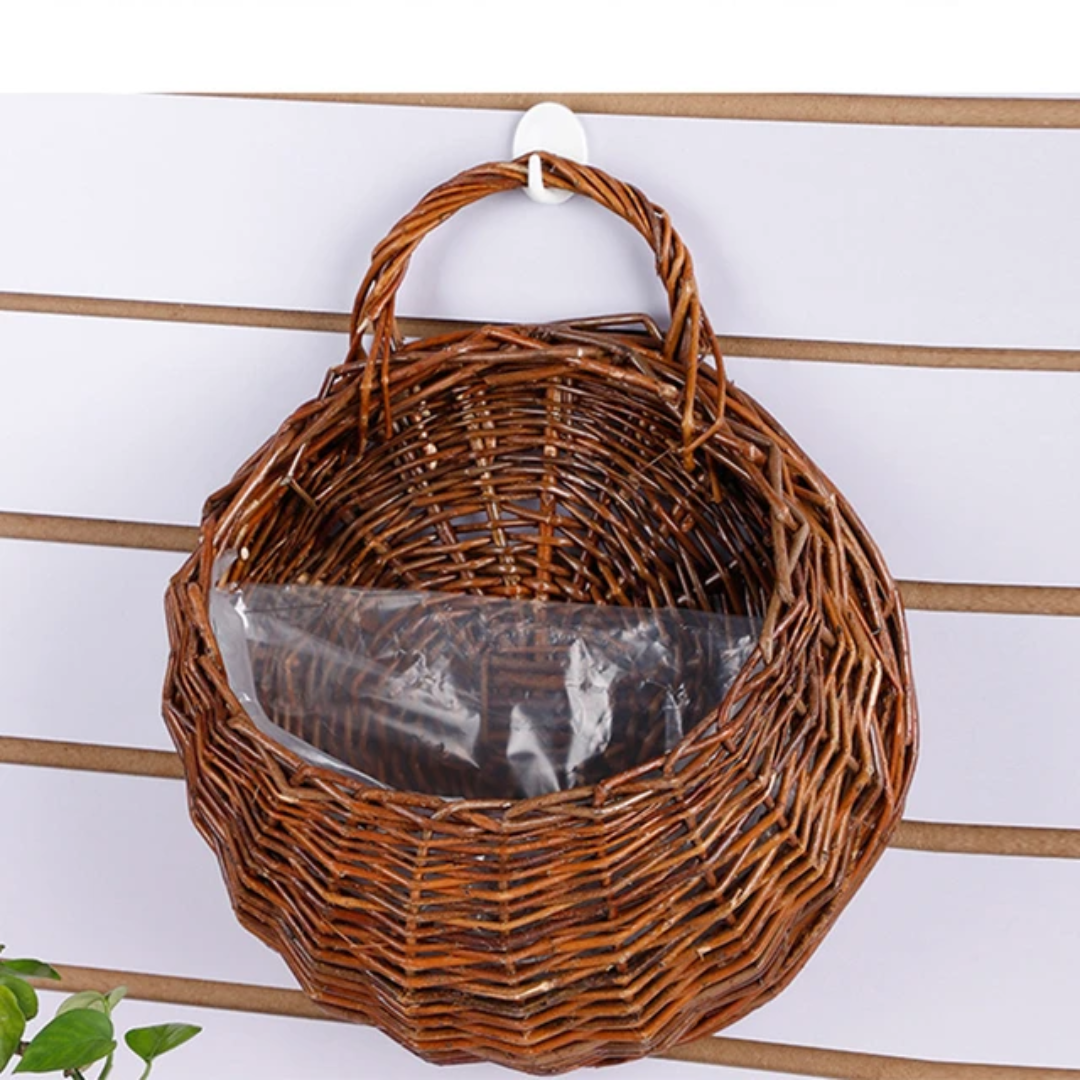 Vaso para Plantas Suspenso em Rattan - Zatto