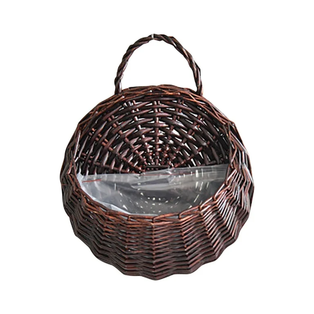 Vaso para Plantas Suspenso em Rattan - Zatto